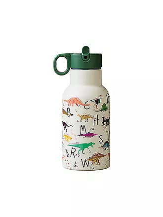 CHIC.MIC | Isolierflasche - Thermosflasche bioloco sky kids 350ml Dinosaurs | beere