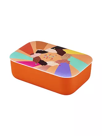 CHIC.MIC | Jausenbox - Lunchbox Classic mit Trenner ABC | orange
