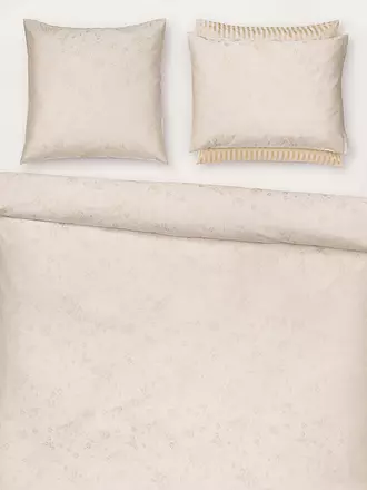 CHRISTIAN FISCHBACHER | Jacquard Kissenbezug FIORI PASTELLO 70x90cm Ivory | rosa
