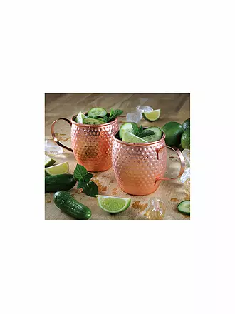 CILIO | Becher MOSCOW MULE Hammerschlag 500ml | kupfer