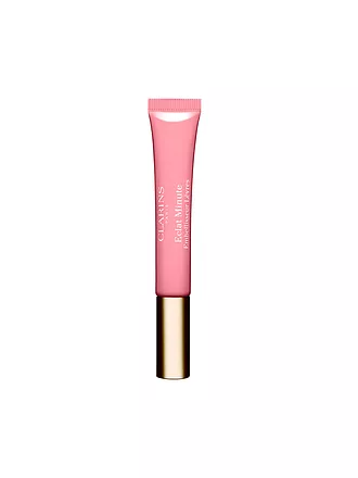 CLARINS | Eclat Minute Embellisseur Levres - Highlighter für das Lippen-Makeup (01 Rose Shimmer) 12ml | dunkelrot