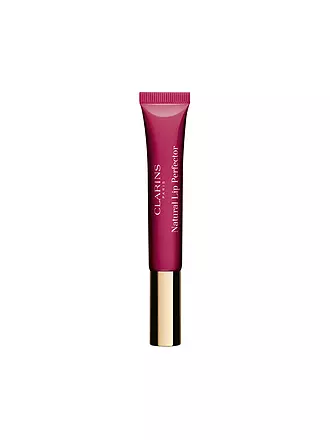 CLARINS | Eclat Minute Embellisseur Levres - Highlighter für das Lippen-Makeup (01 Rose Shimmer) 12ml | dunkelrot