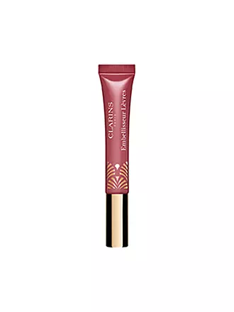 CLARINS | Eclat Minute Embellisseur Levres - Highlighter für das Lippen-Makeup (02 Apricot Shimmer) 12ml | rosa