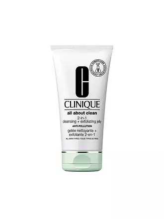 CLINIQUE | All About Clean 2-in-1 Cleansing + Exfoliating Jelly Anti-Pollution 150ml | keine Farbe