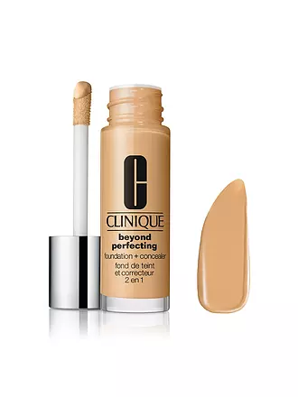 CLINIQUE | Beyong Perfecting Powder Foundation + Concealer (16 Toasted Wheat) | beige