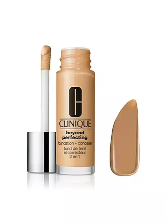 CLINIQUE | Beyong Perfecting Powder Foundation + Concealer (16 Toasted Wheat) | beige