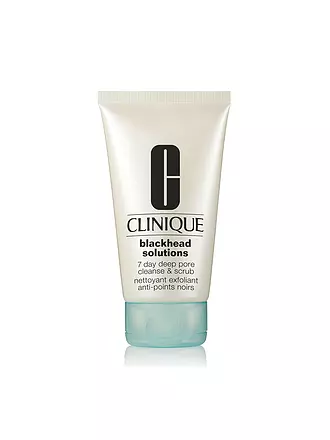 CLINIQUE | Blackhead Solutions 7 Day Deep Pore Cleanse and Scrub 125ml | keine Farbe