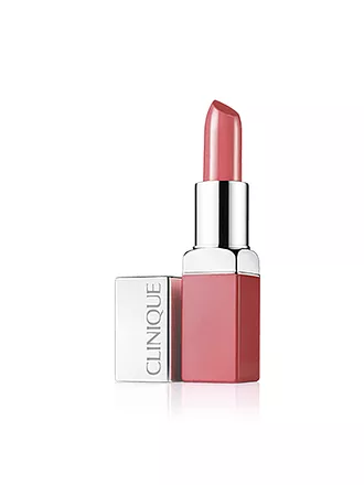 CLINIQUE | Lippenstift - Clinique Pop™ Lip Colour + Primer  (01 Nude Pop) | dunkelrot
