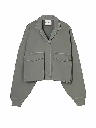 CLOSED | Sweatjacke | olive