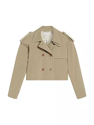 CLOSED | Trenchcoat Cropped | braun
