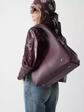 COACH | Ledertasche - Hobo LANA | schwarz
