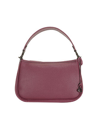 COACH | Ledertasche - Umhängetasche CARY | beere