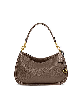 COACH | Ledertasche - Umhängetasche CARY | grau