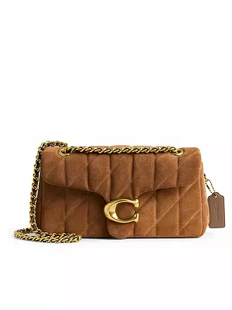 COACH | Ledertasche - Umhängetasche TABBY | braun