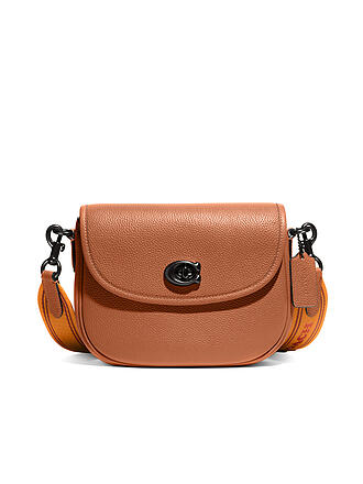 COACH | Ledertasche - Umhängetasche Willow | Camel