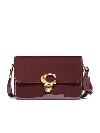 COACH | Ledertasche STUDIO | dunkelrot