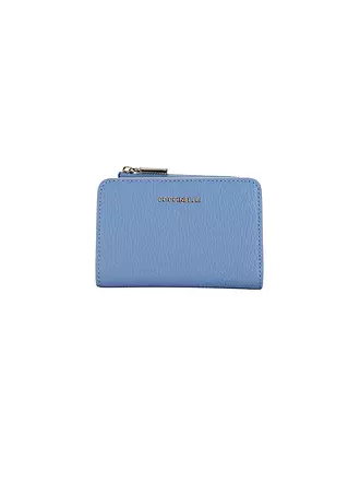 COCCINELLE | Geldbörse METALLIC SOFT | hellblau
