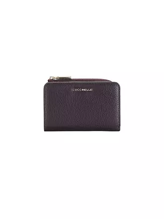 COCCINELLE | Geldbörse METALLIC SOFT | beere