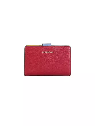 COCCINELLE | Geldbörse METALLIC TRICOLOR | bunt