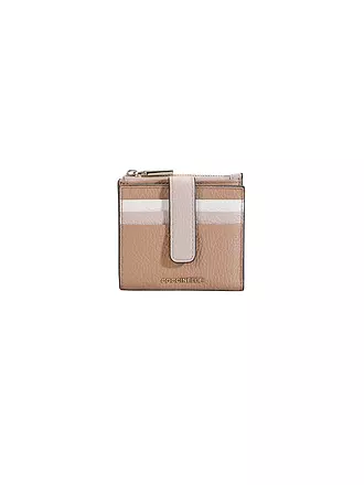 COCCINELLE | Geldbörse METALLIC TRICOLOR | creme