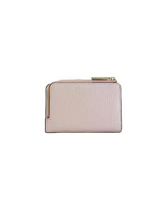COCCINELLE | Geldbörse METALLIC TRICOLOR | creme