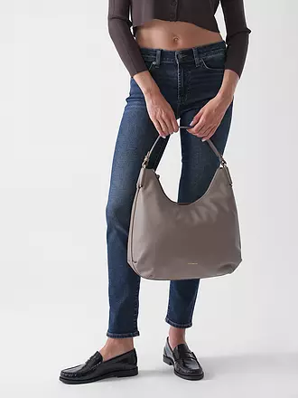 COCCINELLE | Ledertasche - Hobo Bag COCCINELLEREBEKKA | beige