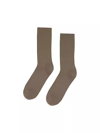 COLORFUL STANDARD | Socken CLASSIC 41-46 coffee braun | grau