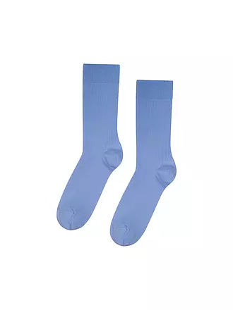 COLORFUL STANDARD | Socken CLASSIC 41-46 dusty olive | blau