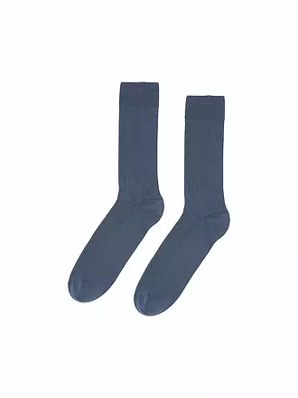COLORFUL STANDARD | Socken CLASSIC 41-46 limestone grey | petrol