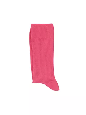 COLORFUL STANDARD | Socken CLASSIC 41-46 raspberry pink | dunkelblau