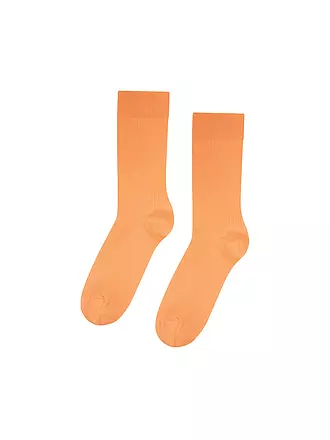 COLORFUL STANDARD | Socken burned yellow | orange