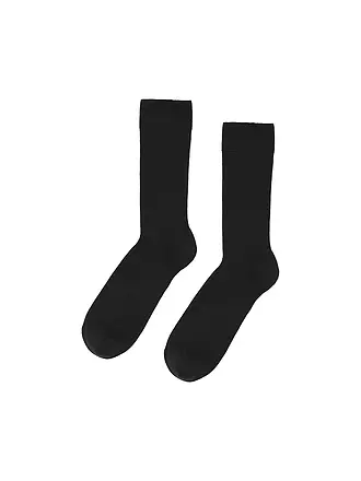 COLORFUL STANDARD | Socken heather grey | schwarz