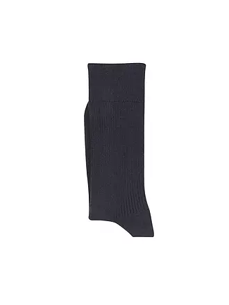 COLORFUL STANDARD | Socken heather grey | dunkelblau