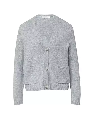 COMMA | Stickjacke | grau