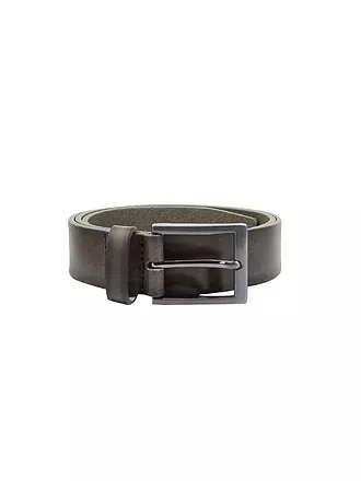 CONDOR | Ledergürtel | olive