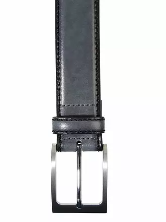 CONDOR | Ledergürtel | schwarz
