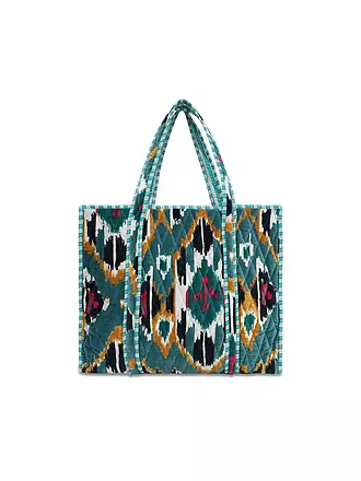 CONSCIOUS YOGA COLLECTIVE | Tasche - Shopper VELVET IKAT SHOPPER | grün