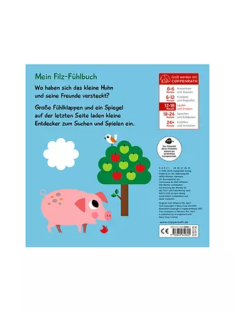 COPPENRATH VERLAG | Produktbild Mein Filz-Fühlbuch: Kuckuck, kleines Huhn! | keine Farbe
