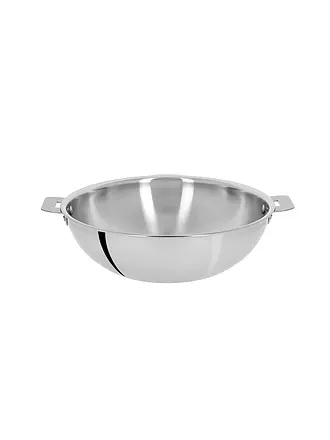 CRISTEL FRANCE | Wok 28cm CASTELINE Edelstahl | silber