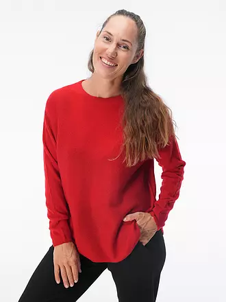 DAVIDA | Kaschmirpullover | rot