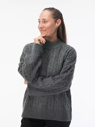 DAVIDA | Kaschmirpullover | grau