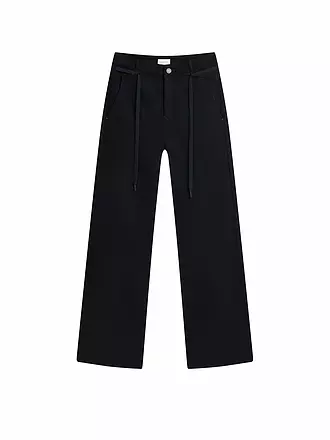 DAWN DENIM | Marlenehose Flared Fit DAWN | schwarz