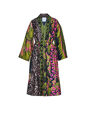 DELICATELOVE | Kleid - Kimono Sasa | grün