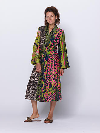 DELICATELOVE | Kleid - Kimono Sasa | grün