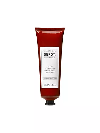 DEPOT | No.405 - MOISTURIZING SHAVING CREAM 125m | keine Farbe