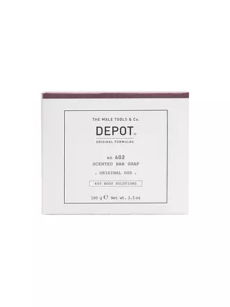 DEPOT | Seife - No.602 Scented Bar Soap Classic Cologne 100g | keine Farbe