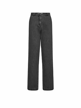 DESIGNERS REMIX | Jeans Wide Leg MILES SUIT | schwarz