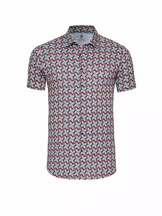 DESOTO | Jersexhemd Slim Fit | orange