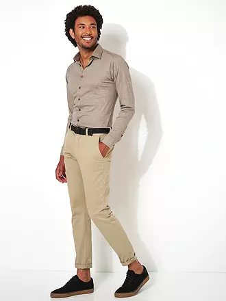 DESOTO | Jerseyhemd Slim Fit | beige