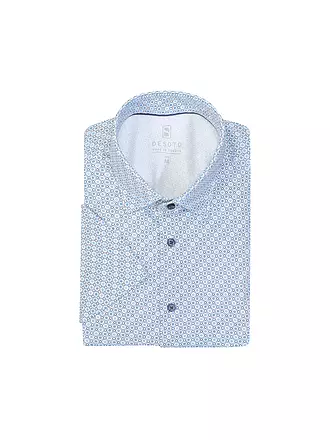 DESOTO | Jerseyhemd Slim Fit | blau